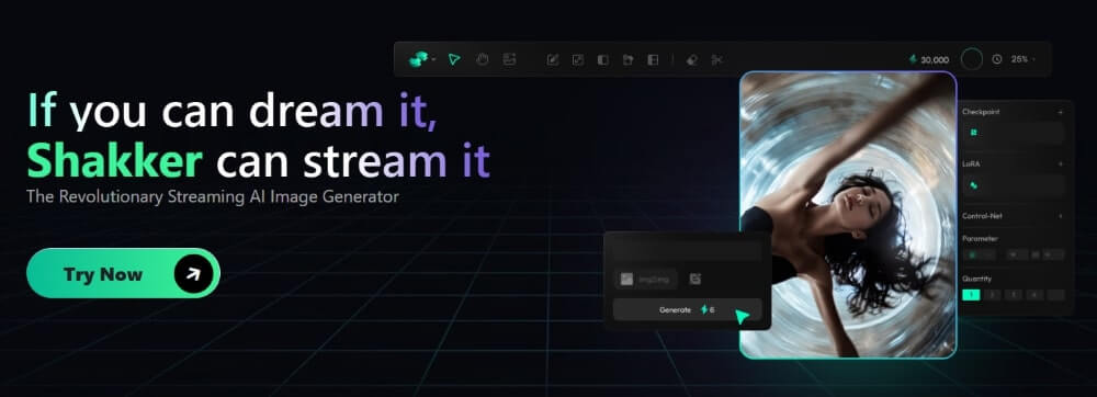 Shakker AI 類似 CivitAI,提供 Stable Diffusion、Checkpoints 及 Lora 等模型,用戶可上傳和下載模型以生成圖片。