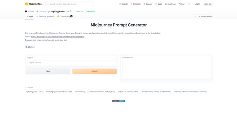 MidJourney Prompt Helper