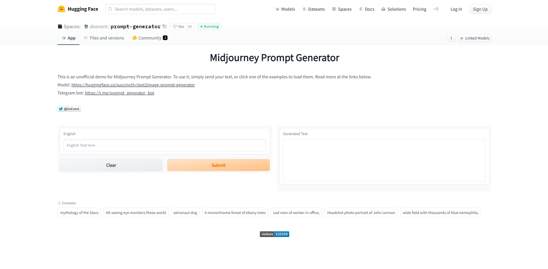 MidJourney Prompt Helper