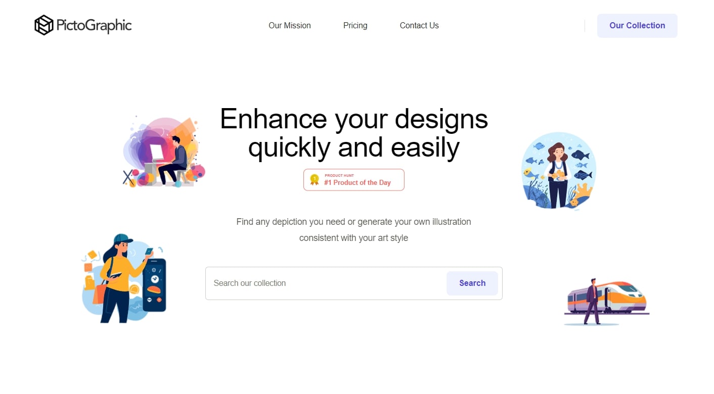 PictoGraphic (AI 生成插圖庫)