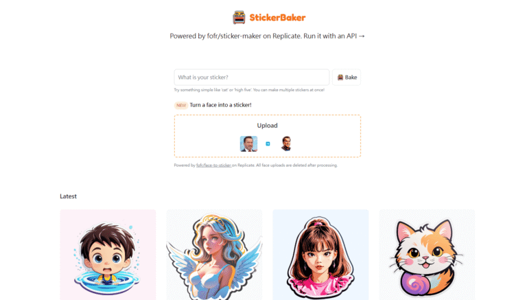 StickerBaker (AI Sticker 生成器)