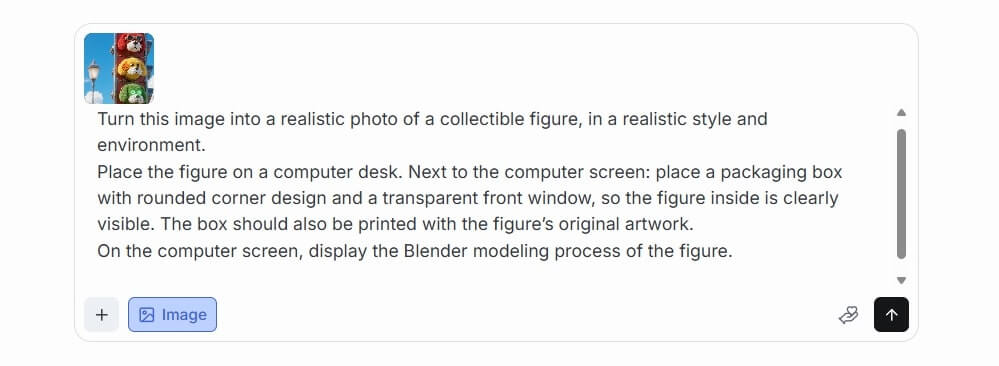 Nano Banana 生成 3D 模型公仔教學