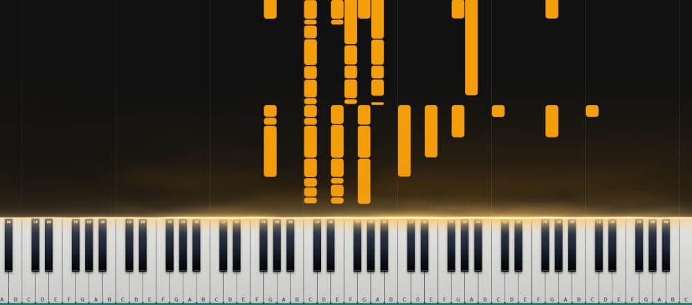 Songscription AI 互動式 Piano Roll