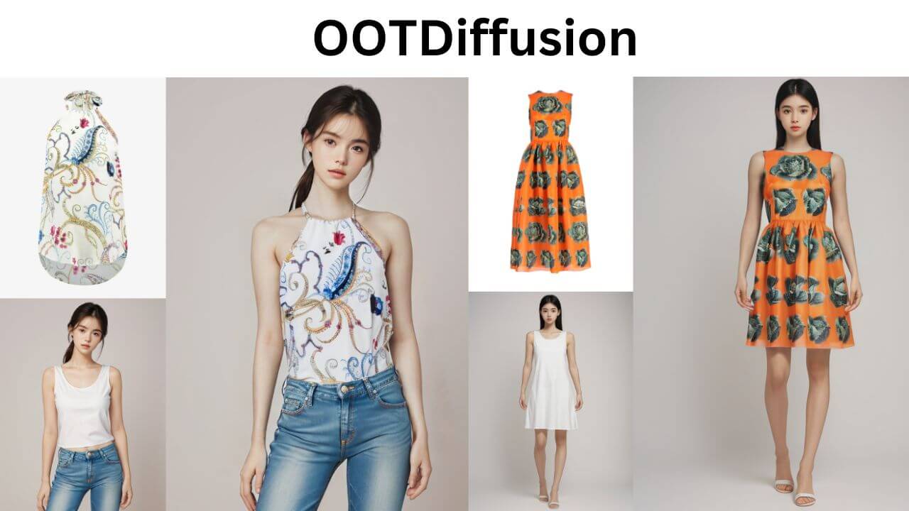 【AI 電商】 OOTDiffusion 虛擬服飾試穿，模特換裝，AI 一鍵生成