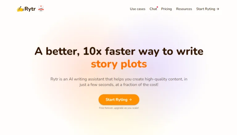 Rytr (AI 寫作助手)