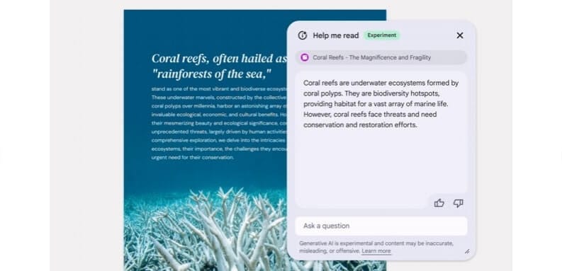 Chromebook 與 AI 結合,讓學習更容易