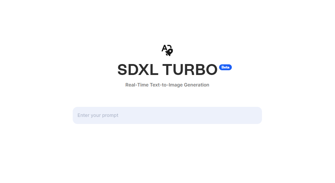SDXL Turbo (AI 實時文字生成圖像)