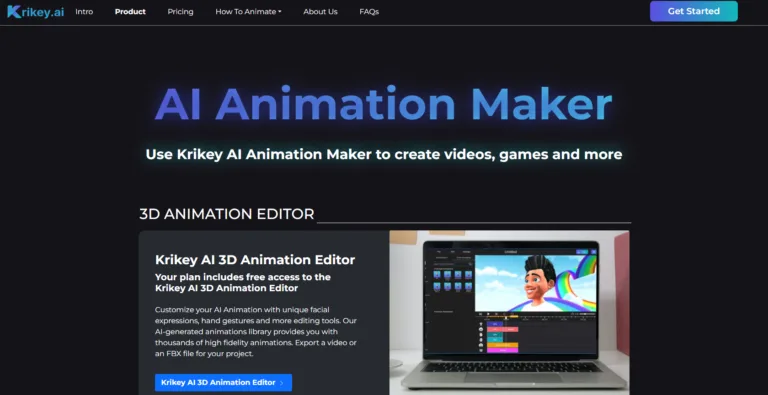Krikey AI (AI動畫製作工具)