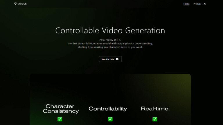 Viggle AI (圖片生成一致性角色動畫)