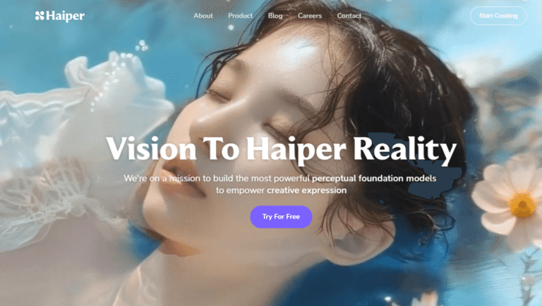 Haiper AI (AI 視頻生成工具)