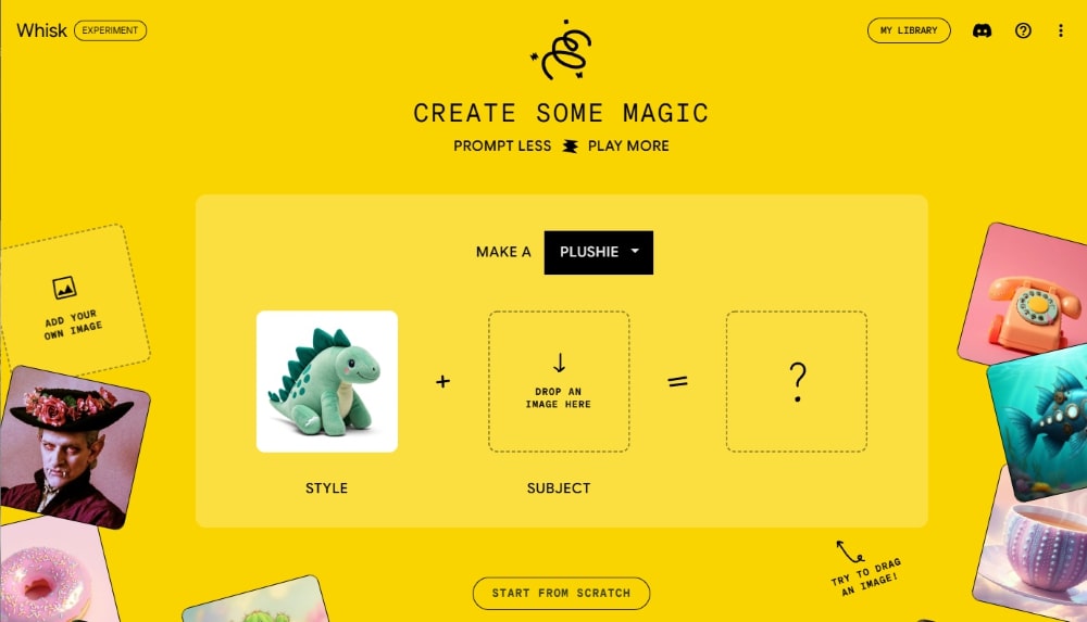 Google Whisk (AI 圖生成工具)