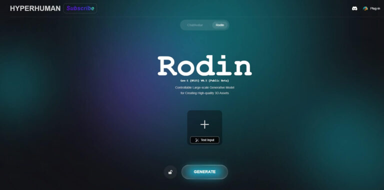 Hyperhuman (AI 生成 3D 模型及數字人工具)