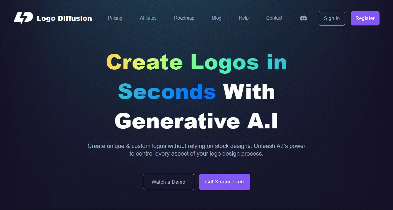 Logo Diffusion (AI Logo 生成器)