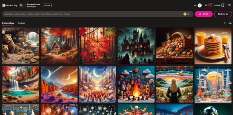Microsoft Image Creator(DALLE-3)