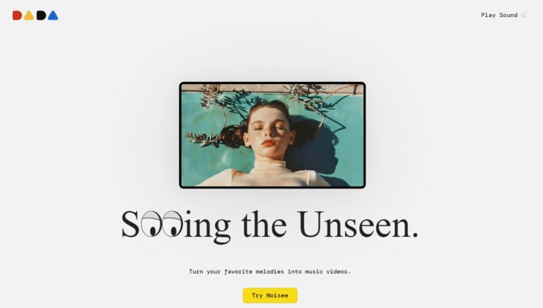 Noisee AI (AI 音樂影片生成器)