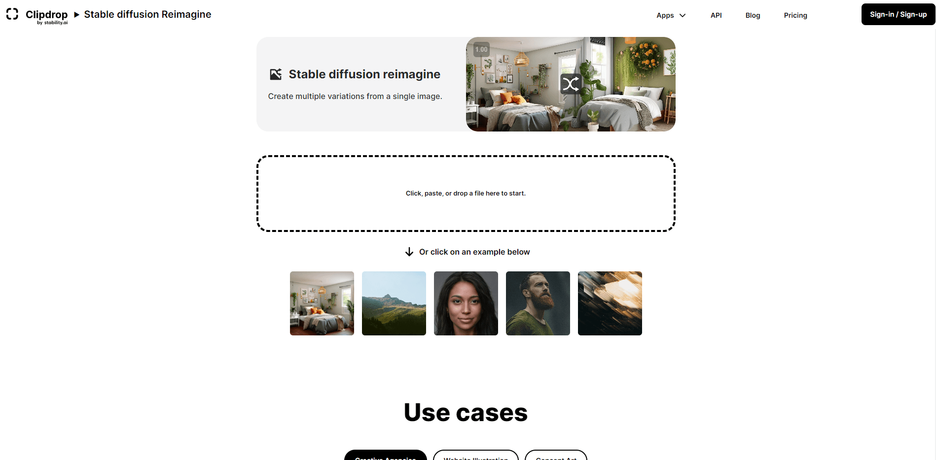 Stable diffusion Reimagine