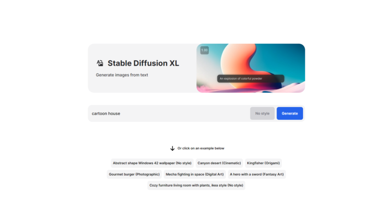 Stable Diffusion XL