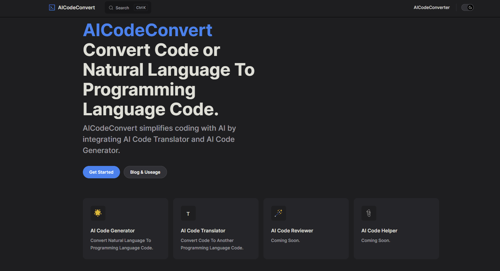 AI Code Converter