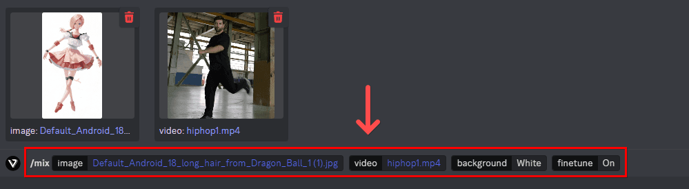 Viggle AI Discord 使用教學 - Fintune 指令