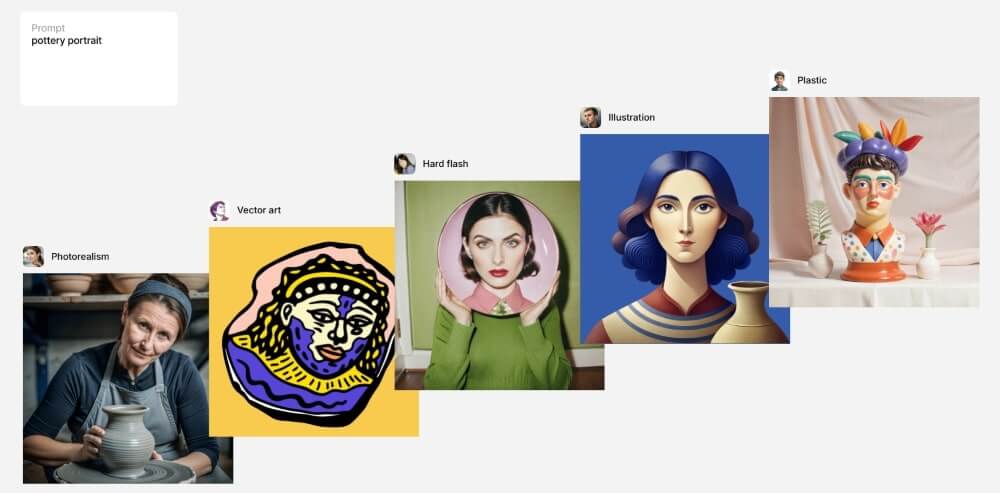 Recraft 是一款 AI 線上圖像生成工具,與其他 AI 繪圖工具不同,Recraft 除了 JPG 檔案,Recraft 亦可生成 SVG 向量圖、ICON、3D 圖標等,即使印刷時也不用擔心圖片解析度不足等問題。