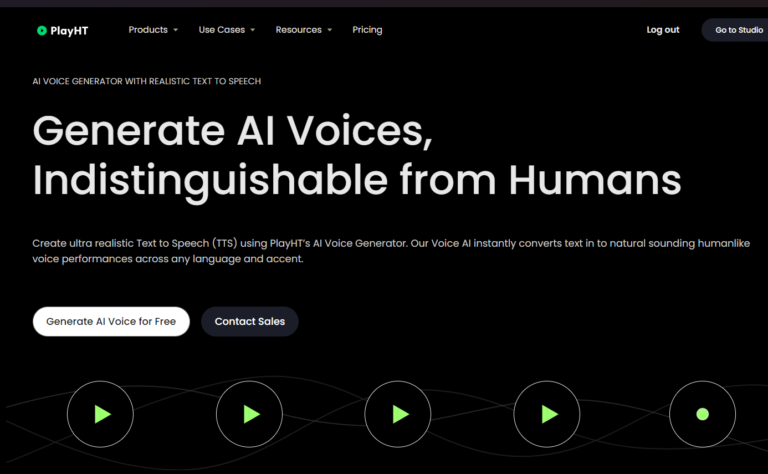 PlayHT (AI 語音生成器)
