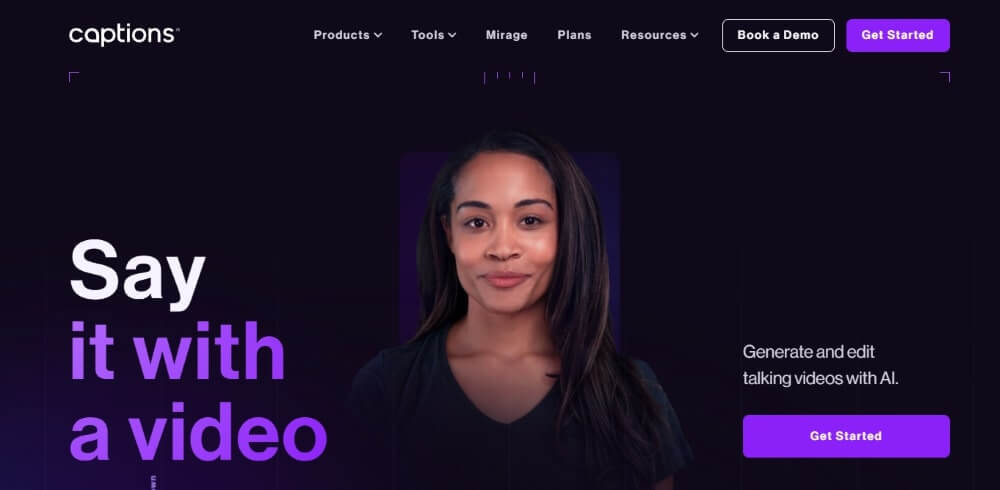 Captions AI 是一款 AI 視頻翻譯及剪輯工具,可以翻譯和編輯影片、將長影片自動剪輯成多段精彩的重點片段等。