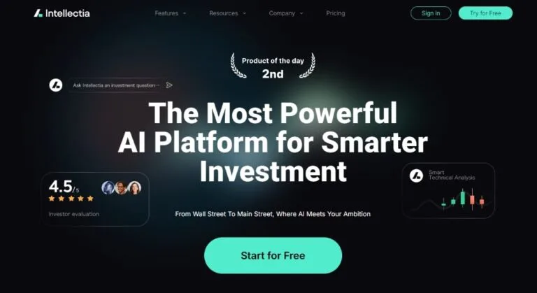 Intellectia AI 教學 (AI 投資研究平台)