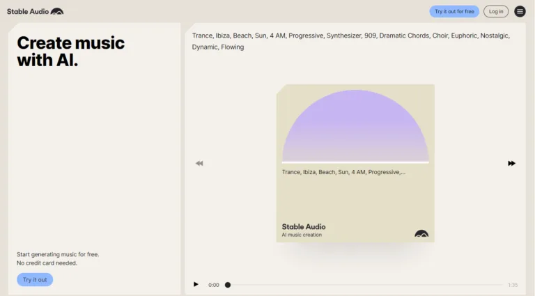 Stable Audio (Stability AI 音樂生成工具)