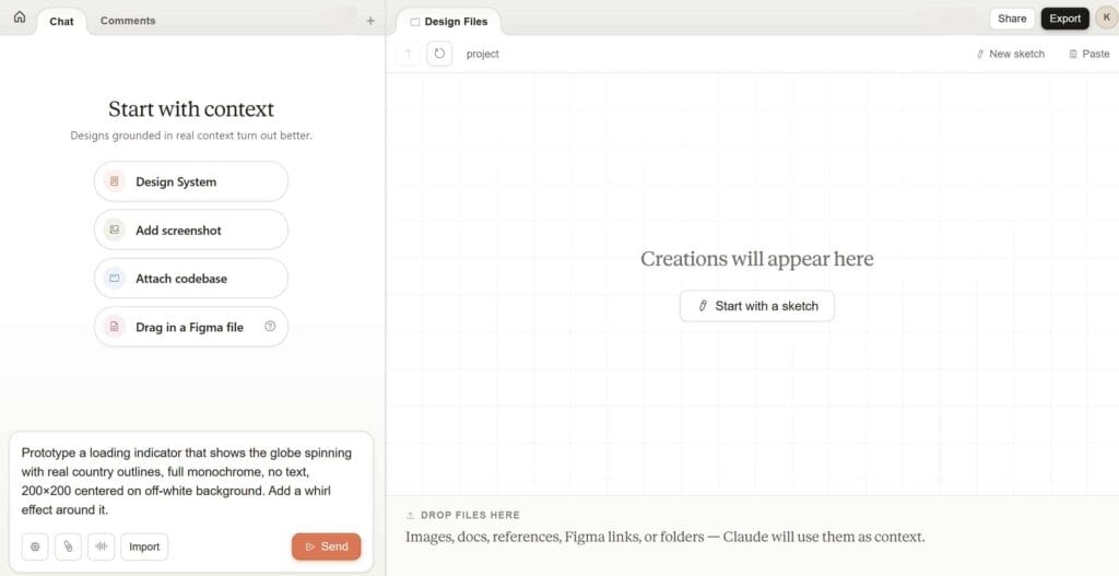 怎麼開始用 Claude Design